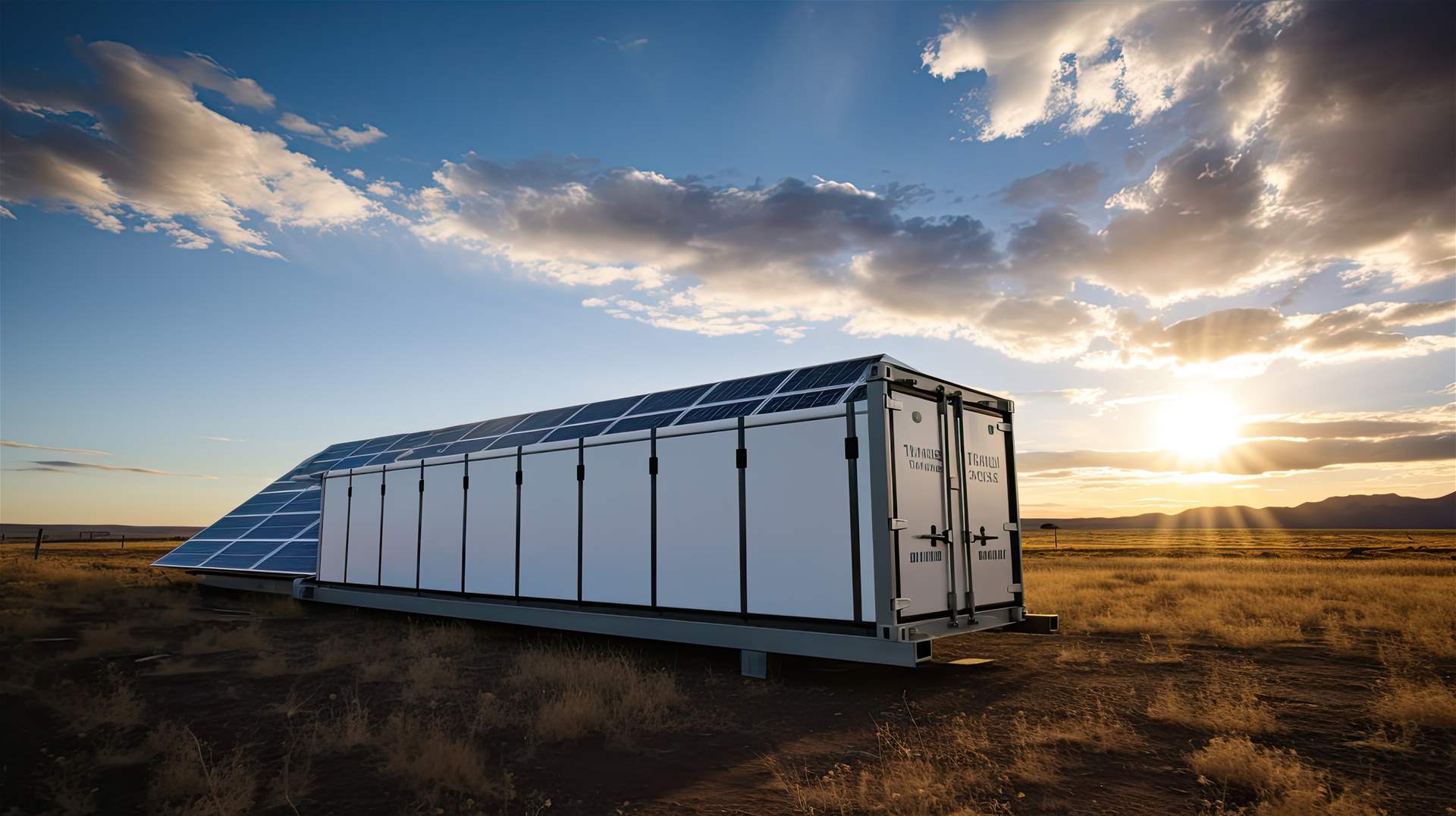 Mobile Solar Power Container