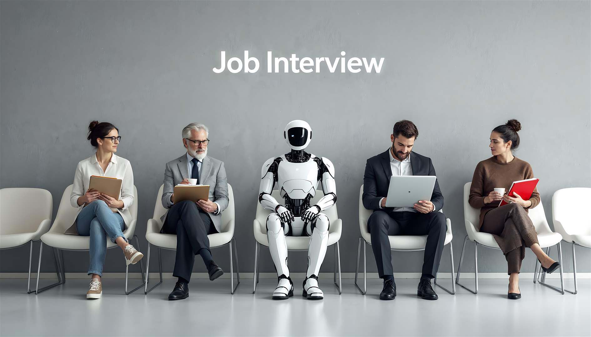 How Do Job Candidates Behave When Assessed by AI Instead of Humans?