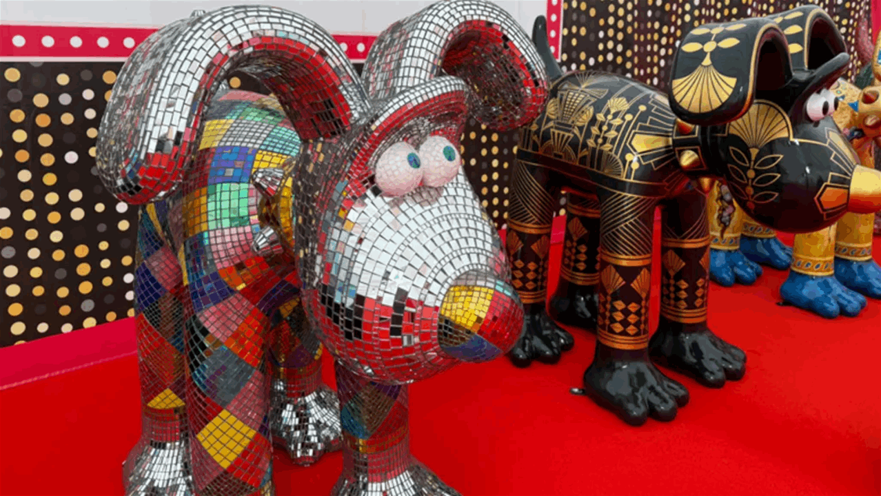 Wallace & Gromit Sculptures Gather for Special Exhibition