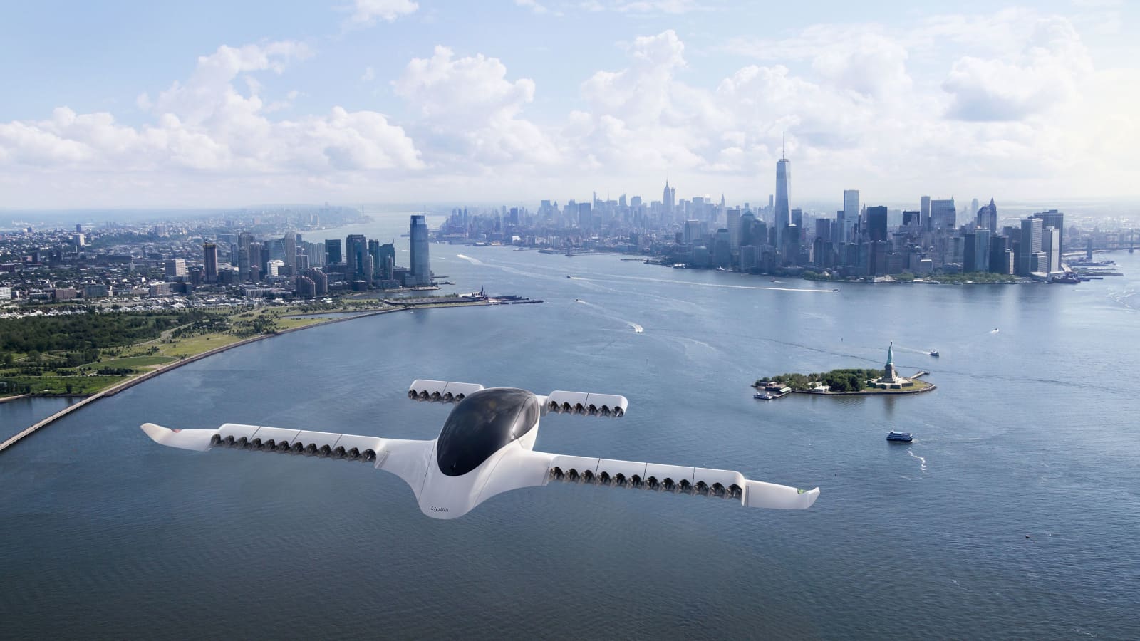 How did the air taxis testing phase go? 